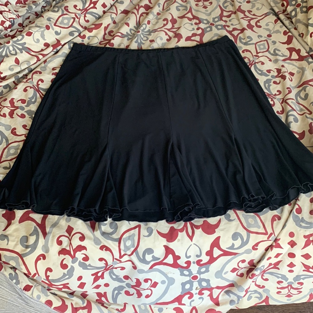 Lane Bryant size 26/28W black skirt